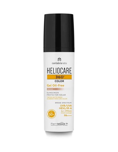 Heliocare 360º  Spf50+ Color Beige Gel Seco 50Ml. de Heliocare