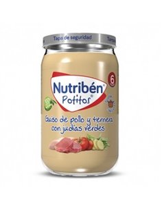 Nutriben Potito Guiso Pollo Ternera Judias 235Gr. de Nutriben