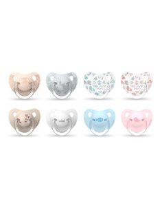 Chupete Clasico Sili Anat 0-6 M 2 Unidades de Suavinex