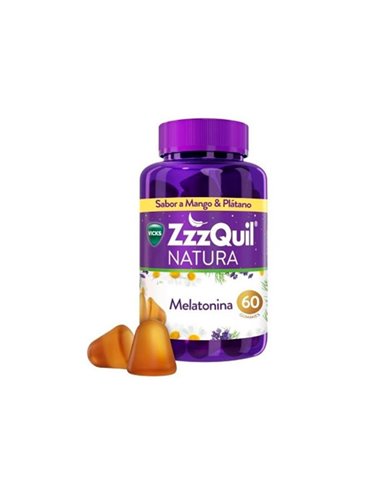 Zzzquil Melatonina Mango & Platano 60 Gominolas de Zzzquil