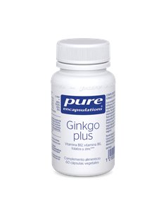 Ginkgo plus 60cap (24x11g) de Pure Encapsulations