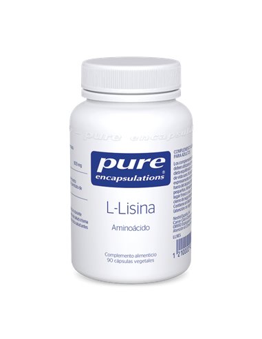 L-Lisina 90cap (24x50g) de Pure Encapsulations