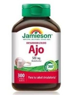 Ajo Desodorizado 500Mg. 300Cap. de Jamieson