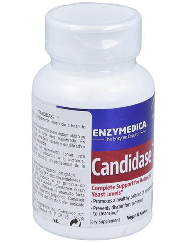 Candidase 42Cap.Veg. de Enzymedica
