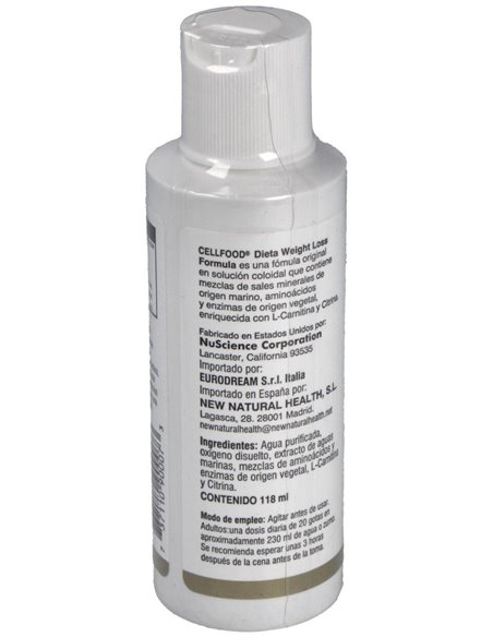 Cell Food Dieta 118Ml. de Cellfood
