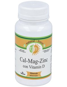 Cal Mag Zinc (Calcio-Magnesio-Zinc-Vit.D) 90Comp. de Nutri-Force