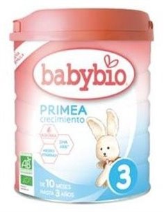 Leche Primea 3 Vaca Crecimiento 12-3Años 800G Bio de Babybio