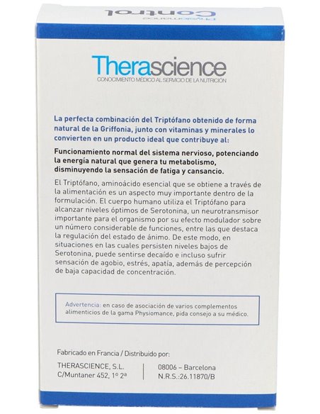 Physiomance Control 60Cap. de Therascience