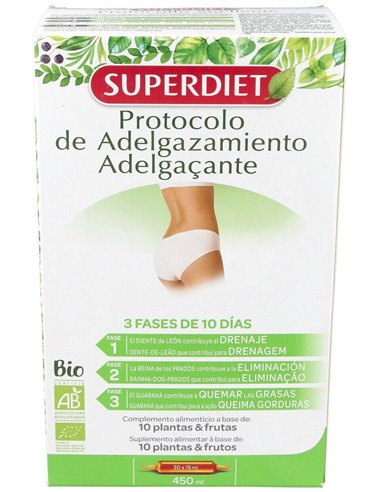Protocolo Adelgazante 30Amp. de Superdiet