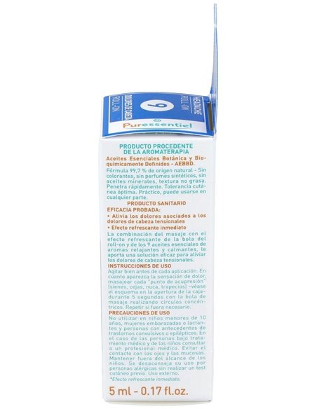 Roller Sos Cabeza Con 9 Ae 5Ml. de Puressentiel