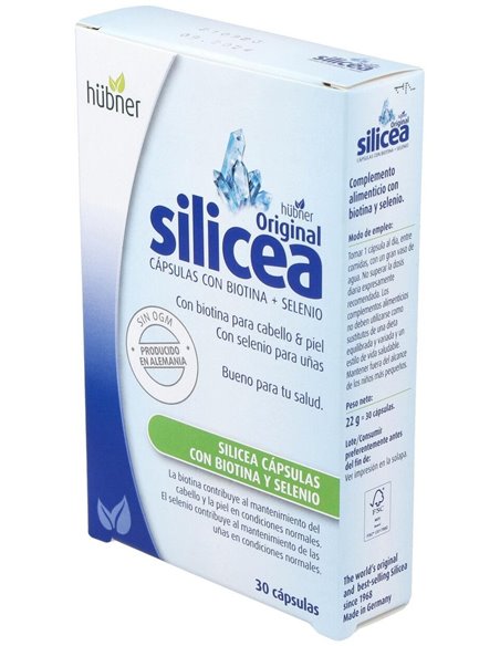 Silicea+Biotina+Selenio 30Cap. de Dimefar