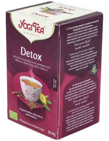 Yogi Tea Detox 17 X 1,8 G de Yogi Tea