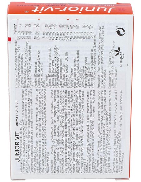 Junior Vit 30Comp. Health Aid de Health Aid