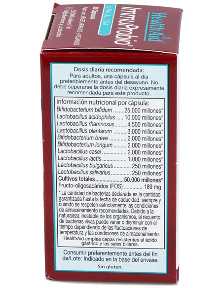 Immuprobio 50.000Millones 30Cap. Health Aid de Health Aid