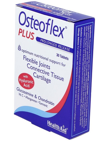 Osteoflex Plus Con Ac.Hialuronico 30Comp. de Health Aid