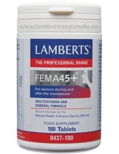 FEMA 45+ (Durante y después de la Menopausia) 180 Tabs. de Lamberts