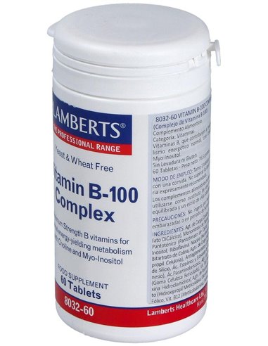 Complejo de Vitaminas B-100 de Lamberts