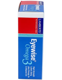 Eyewise® Omega 3 (Luteína, Zeaxantina. Vit D3) 60 Caps. de Lamberts
