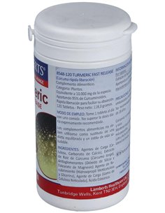 Cúrcuma de Liberación Rápida 120 Tabs. de Lamberts