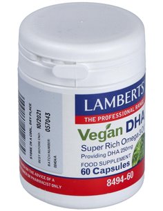 DHA Vegano 250 mg 60 Caps. de Lamberts