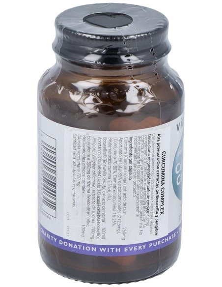 Curcumina Complex Alta Potencia 30Cap.Veg. de Viridian