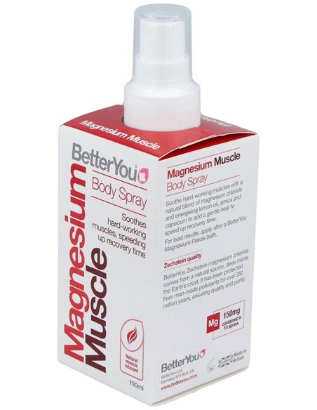 Magnesio Musculo Spray Corporal 100Ml. de Better You