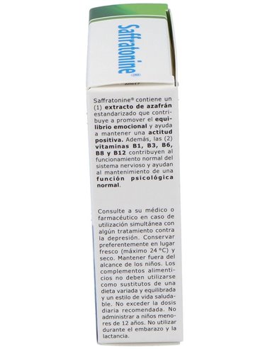 Saffratonine (Azafran Y Otros) 30Cap. de Biover