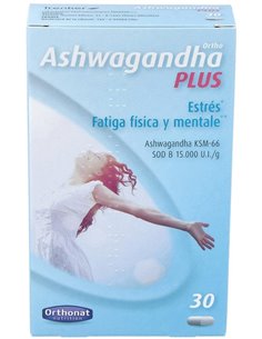 Ortho Ashwagandha Plus 30Cap. de Ortho Nat