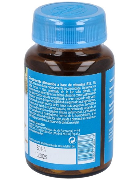 Vitamina B12 2500µg 60Comp. de Dietmed