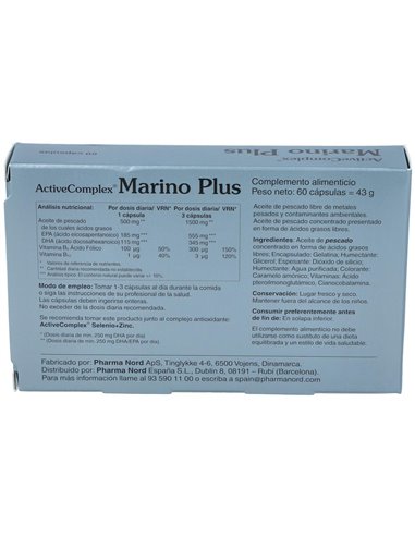 Activecomplex Marino Plus 60Cap. de Pharma Nord