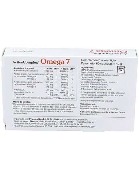 Activecomplex Omega 7 60Cap. de Pharma Nord