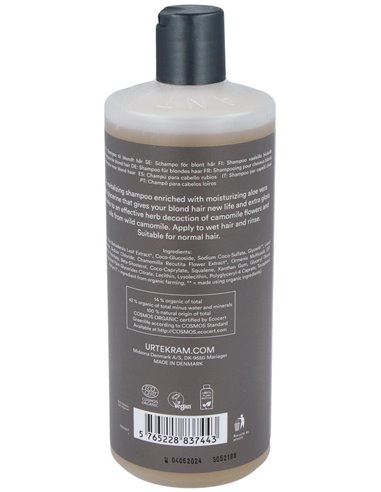 Champu Manzanilla Cabello Claro 500Ml. Eco Vegan de Urtekram