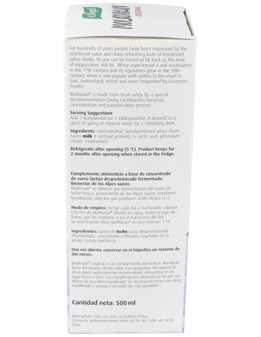 Molkosan 500Ml. de A.Vogel