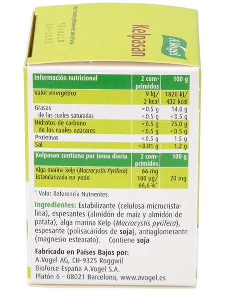 Kelpasan Comp. 120 de A.Vogel