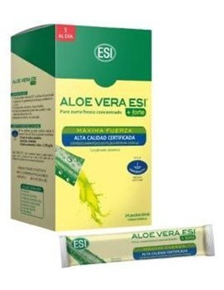 Zumo Aloe Vera +Forte 24Sbrs. Pocket Drink de Trepatdiet-Esi