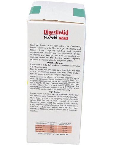 Digestivaid No Acid Forte Pocket Drink 16Sbrs. de Trepatdiet-Esi
