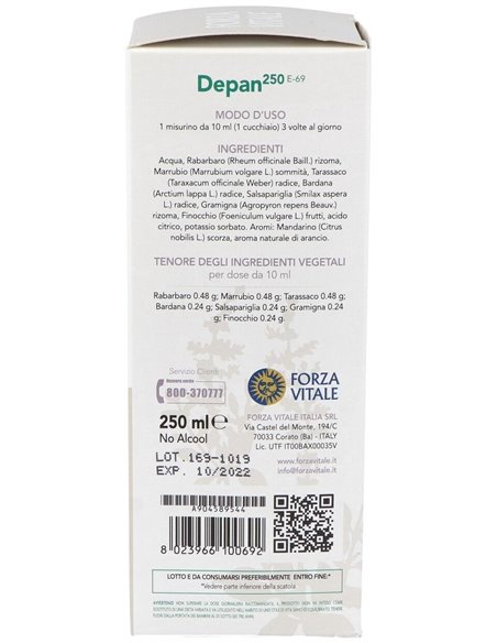 Depan-250 250Ml. de Forza Vitale
