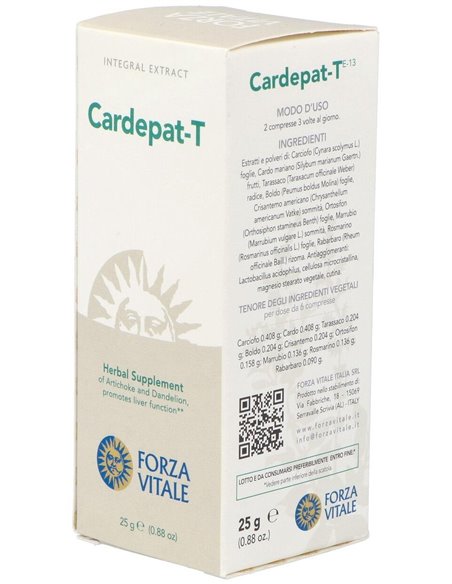 Cardepat-T Carciofo Composto Hepatico 25Gr.Comp. de Forza Vitale