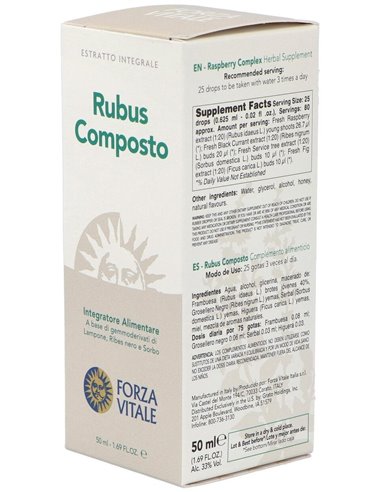 Rubus Composto Extracto 50Ml. de Forza Vitale