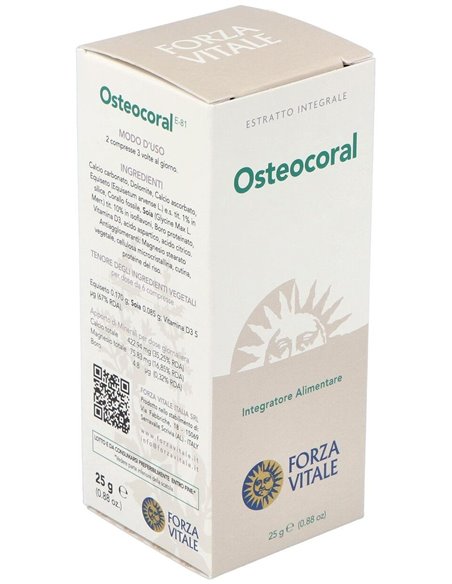 Corallo Composto (Osteocoral) 25Gr.Comprimidos de Forza Vitale