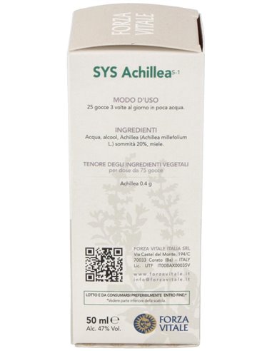 Sys.Achillea 50Ml. de Forza Vitale