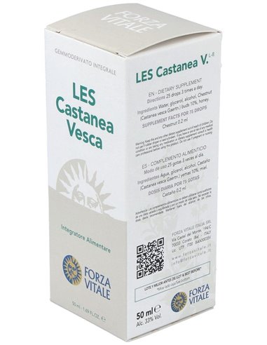 Les Castanea Vesca Castaño 50Ml. de Forza Vitale