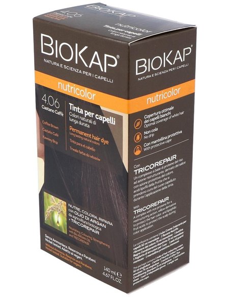 Nutricolor 4.06 Cataño Café 140 ml       de Biokap