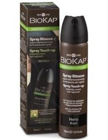 Spray Touchp-Up Negro de Biokap