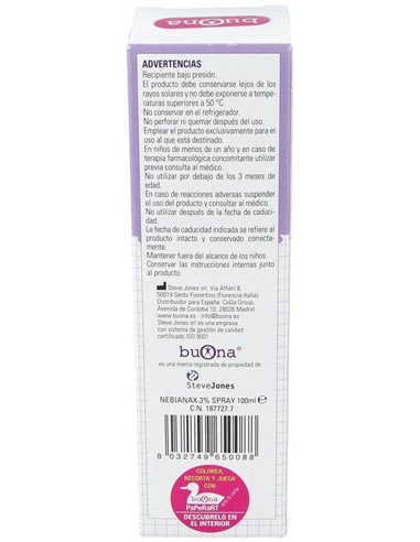 Nebianax 3% Spray Nasal 100Ml. de Buona