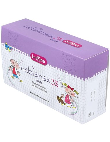 Nebianax 3% Limpieza Nasal 20Viales de Buona