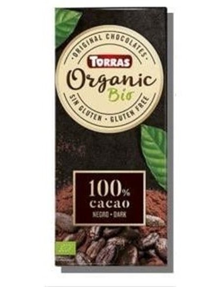 Chocolate Negro 100% Criollo Forastero. Bio Sg S/A de Torras