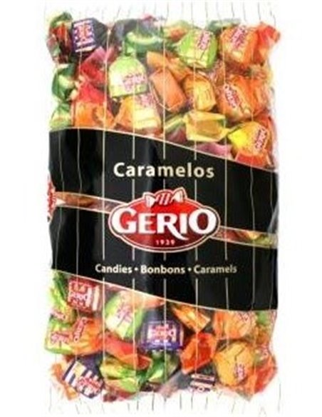 Caramelo Relleno Frutas 8 Sabores 1Kg. de Gerio