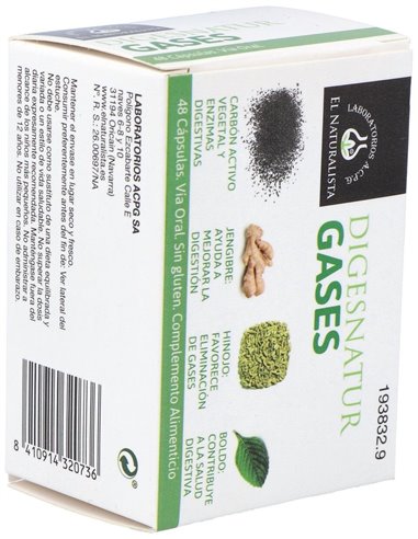 Digesnatur Gases 48Cap. de El Naturalista