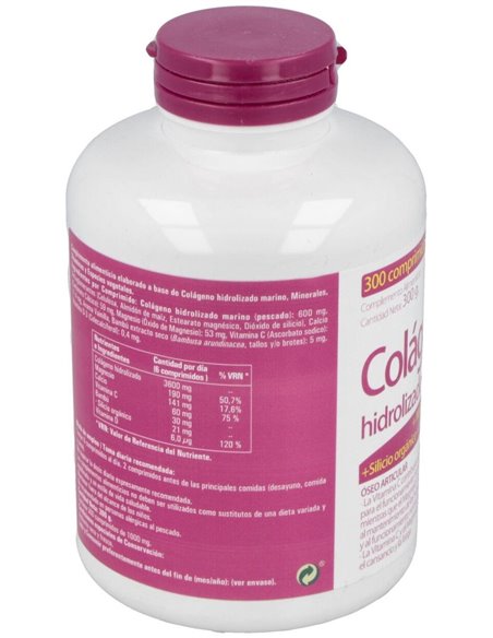 Colágeno Hidrolizado Marino 300 Comp de Ynsadiet